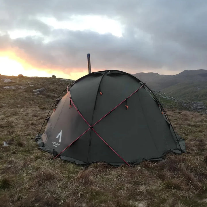 Nortent Gamme 4 Person Silnylon 4-Season Dome Tent
