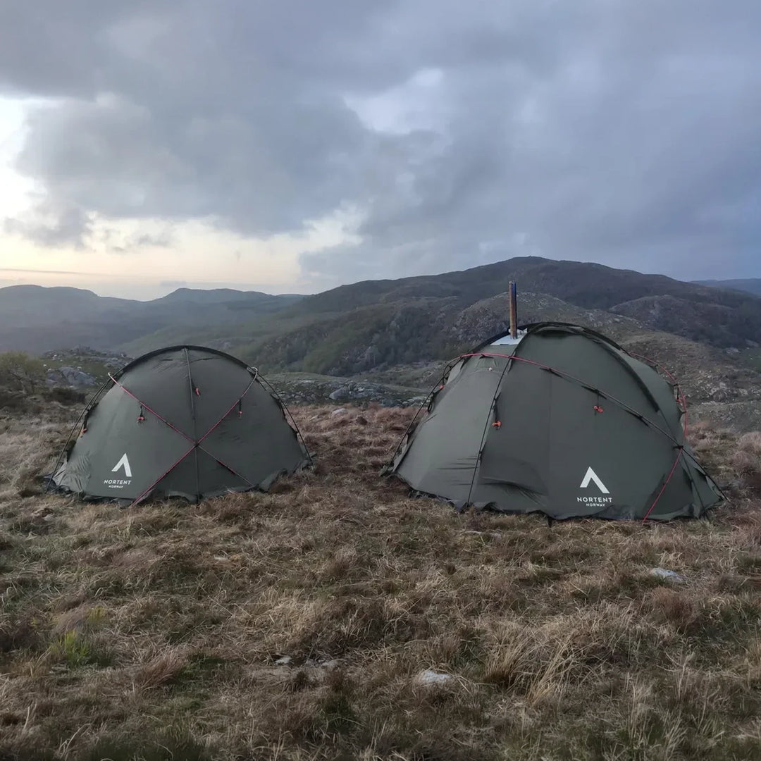 Nortent Gamme 4 Person Silnylon 4-Season Dome Tent