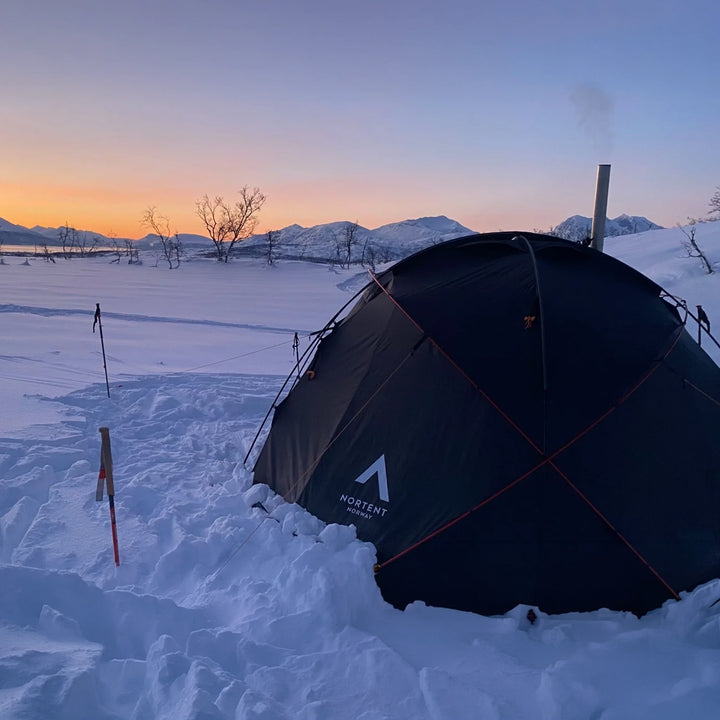 Nortent Gamme 6 Person Silnylon 4-Season Dome Tent