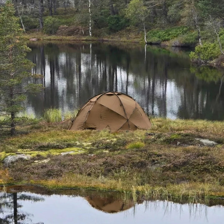 Nortent Gamme 6 Person Silnylon 4-Season Dome Tent