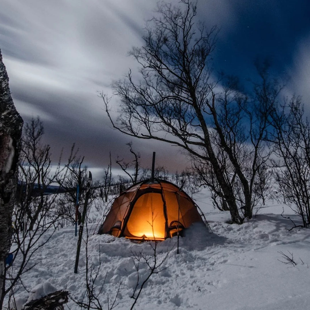 Nortent Gamme 6 Person Silnylon 4-Season Dome Tent