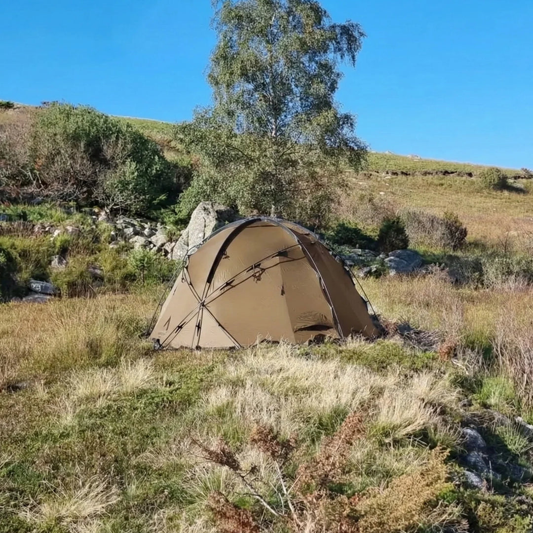Nortent Gamme 6 Person Silnylon 4-Season Dome Tent