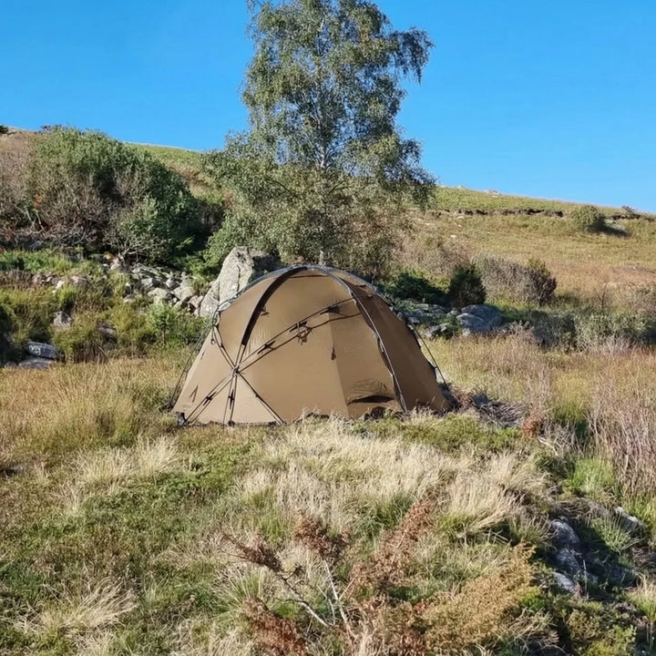 Nortent Gamme 8 Person Silnylon 4-Season Dome Tent