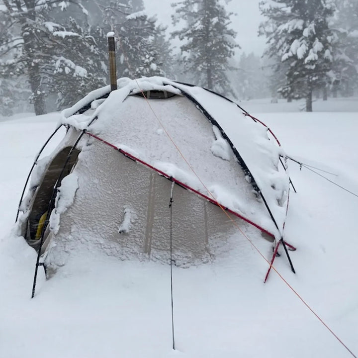 Nortent Gamme 8 Person Silnylon 4-Season Dome Tent