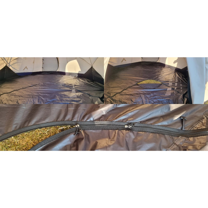 Nortent Gamme 8 Person Silnylon 4-Season Dome Tent
