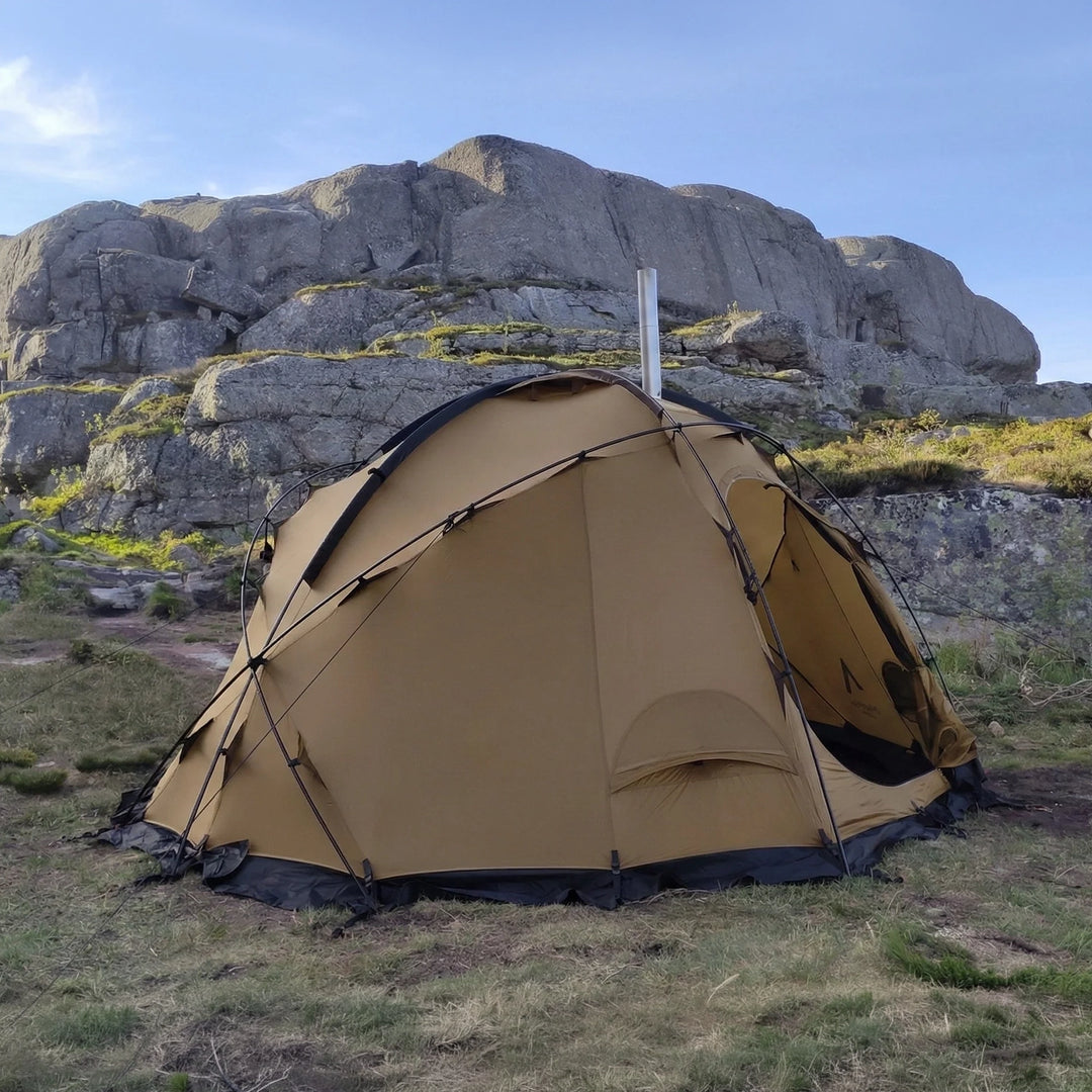 Nortent Gamme 8 Person Silnylon 4-Season Dome Tent