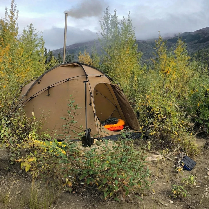 Nortent Gamme 8 Person Silnylon 4-Season Dome Tent