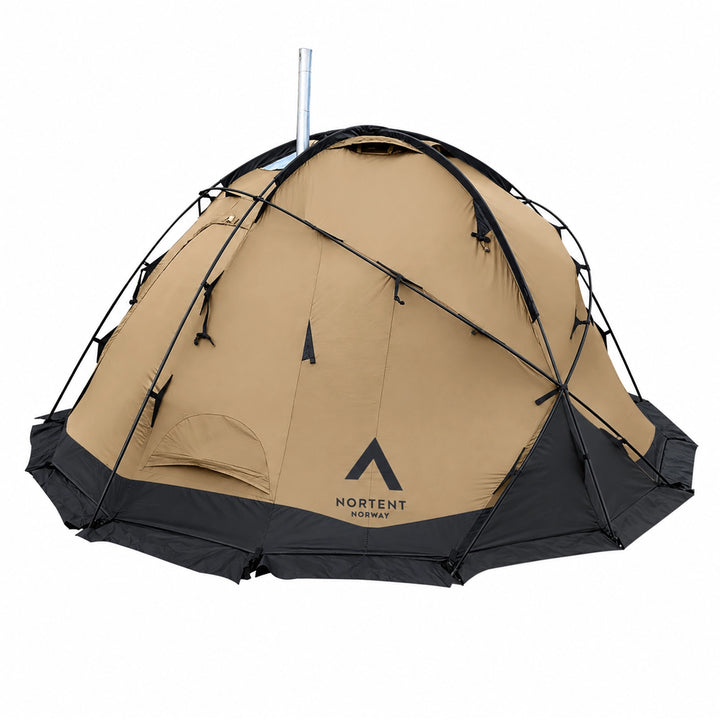 Nortent Gamme 8 Person Polycotton 4-Season Dome Tent