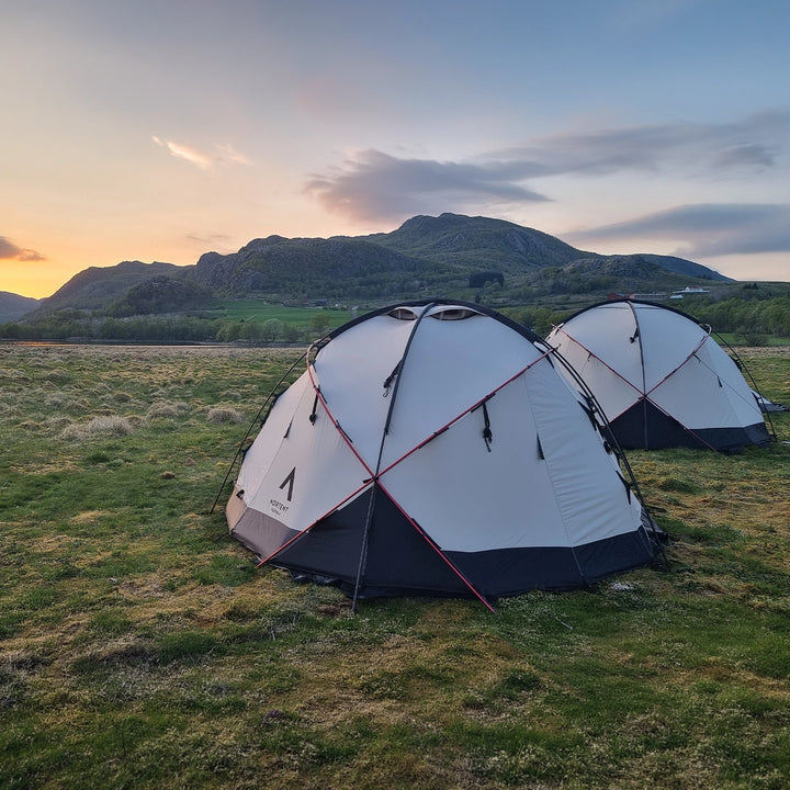 Nortent Gamme 8 Person Polycotton 4-Season Dome Tent