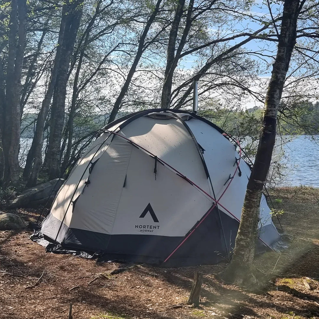 Nortent Gamme 8 Person Polycotton 4-Season Dome Tent
