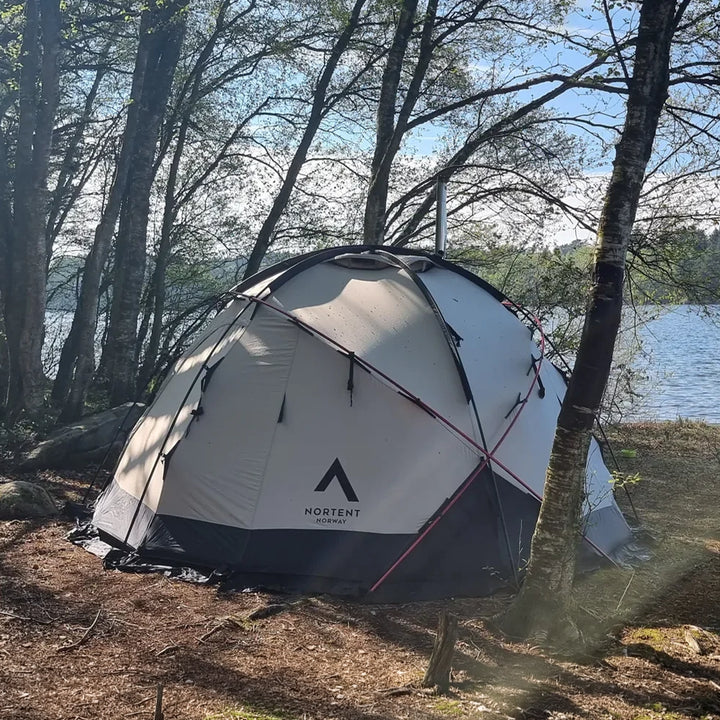 Nortent Gamme 8 Person Polycotton 4-Season Dome Tent