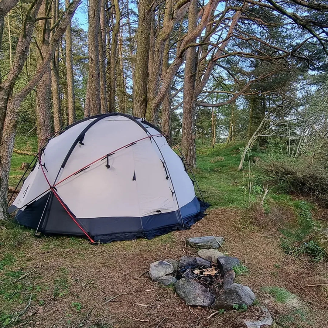 Nortent Gamme 8 Person Polycotton 4-Season Dome Tent