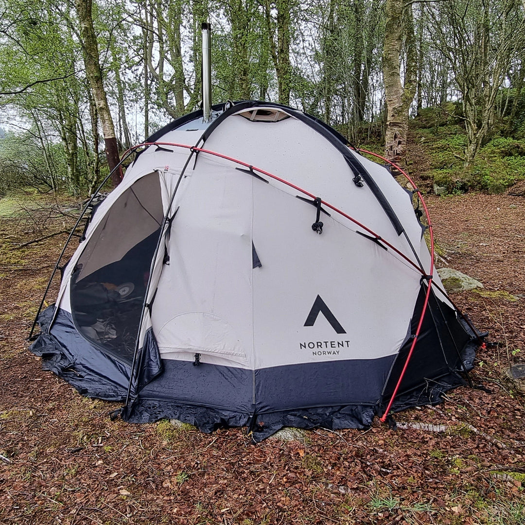 Nortent Gamme 8 Person Polycotton 4-Season Dome Tent