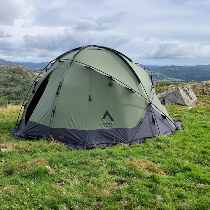 Nortent Gamme 8 Person Polycotton 4-Season Dome Tent