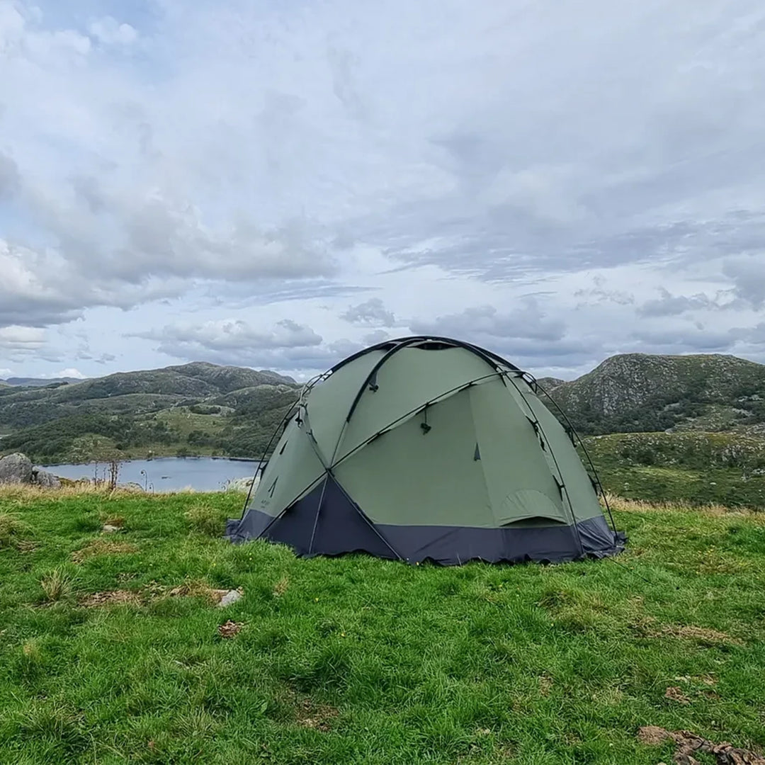Nortent Gamme 8 Person Polycotton 4-Season Dome Tent