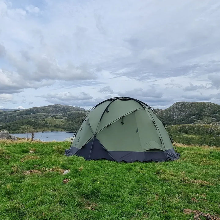 Nortent Gamme 8 Person Polycotton 4-Season Dome Tent