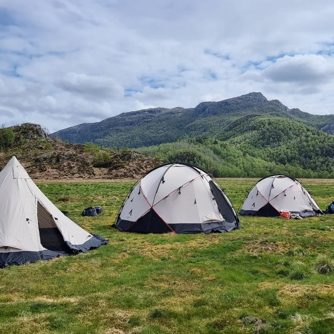 Nortent Gamme 8 Person Polycotton 4-Season Dome Tent