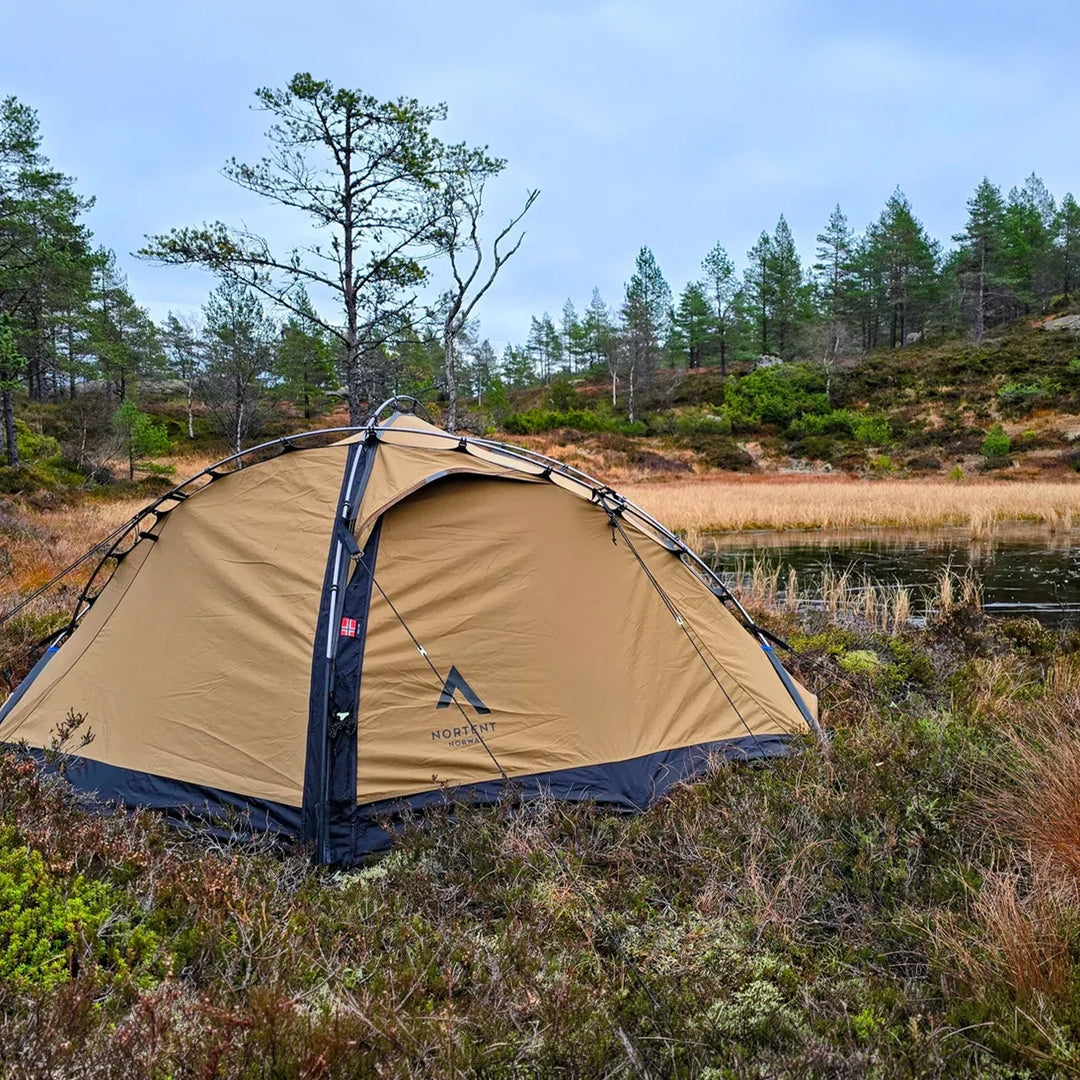 Nortent Vern 1 Polycotton Oak Brown