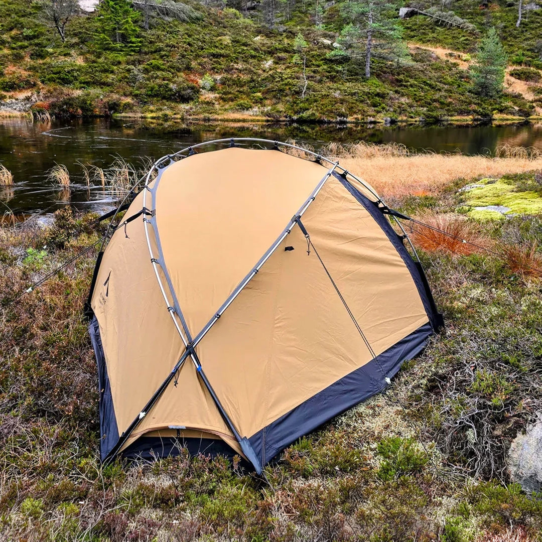Nortent Vern 1 Polycotton Oak Brown