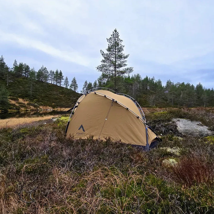 Nortent Vern 1 Polycotton Oak Brown