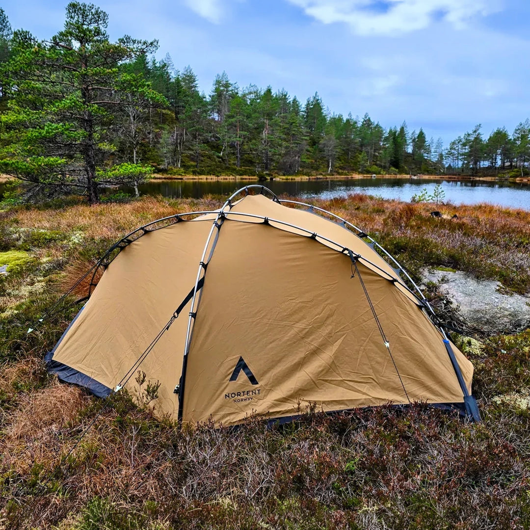 Nortent Vern 1 Polycotton Oak Brown