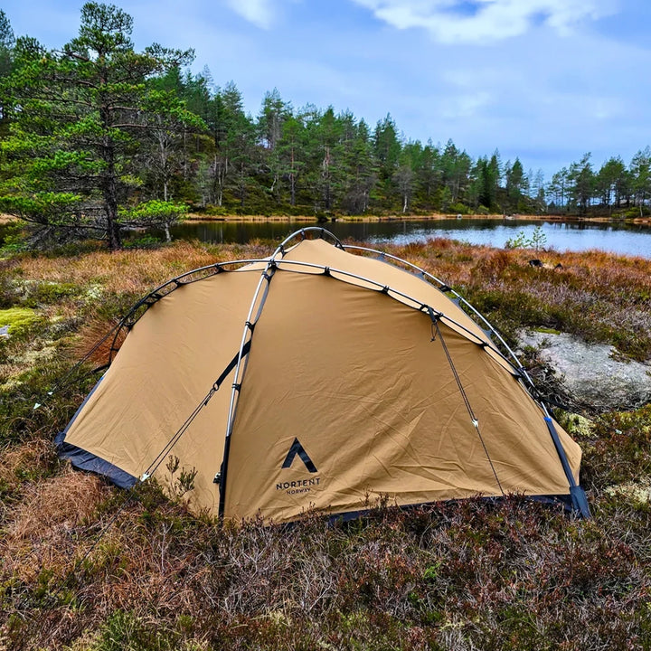 Nortent Vern 1 Polycotton Oak Brown