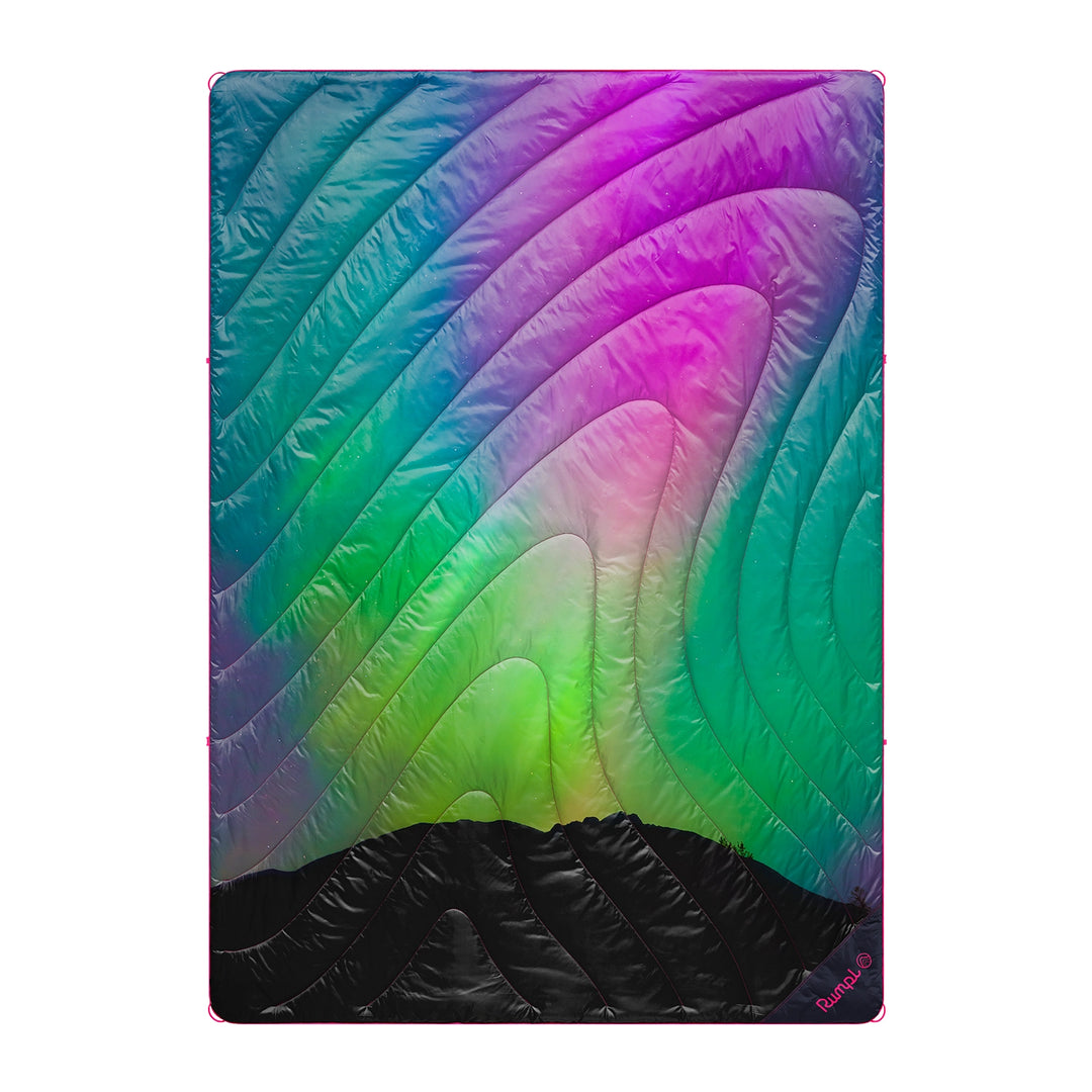Rumpl Original Puffy Blanket 1P Northern Lights