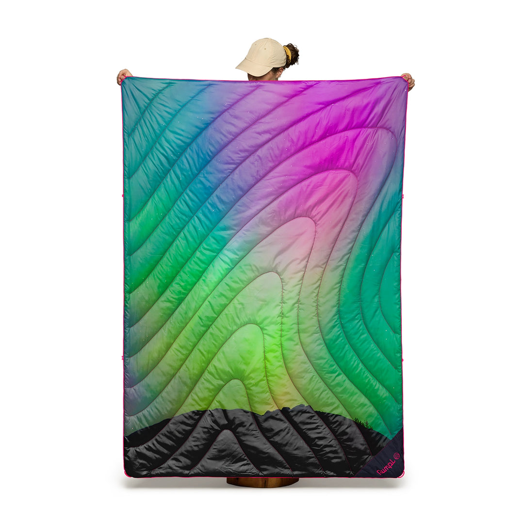 Rumpl Original Puffy Blanket 1P Northern Lights