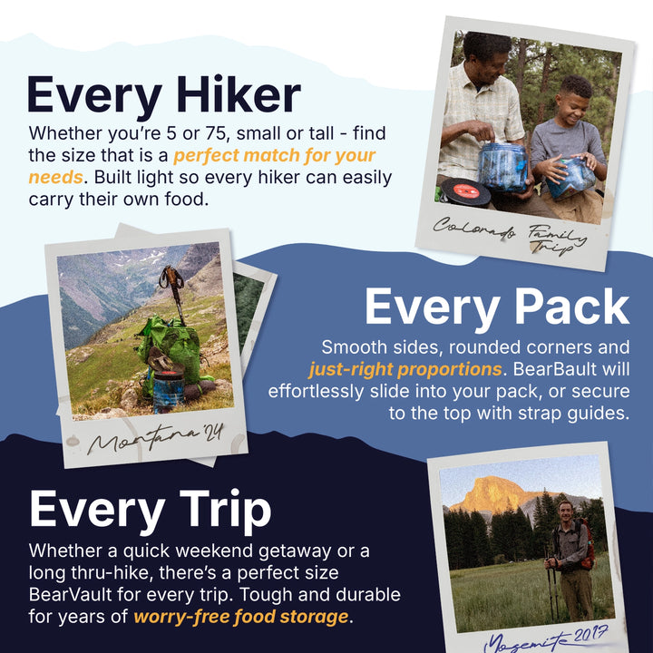 BearVault BV500 - Journey Bear Resistant Food Cannister