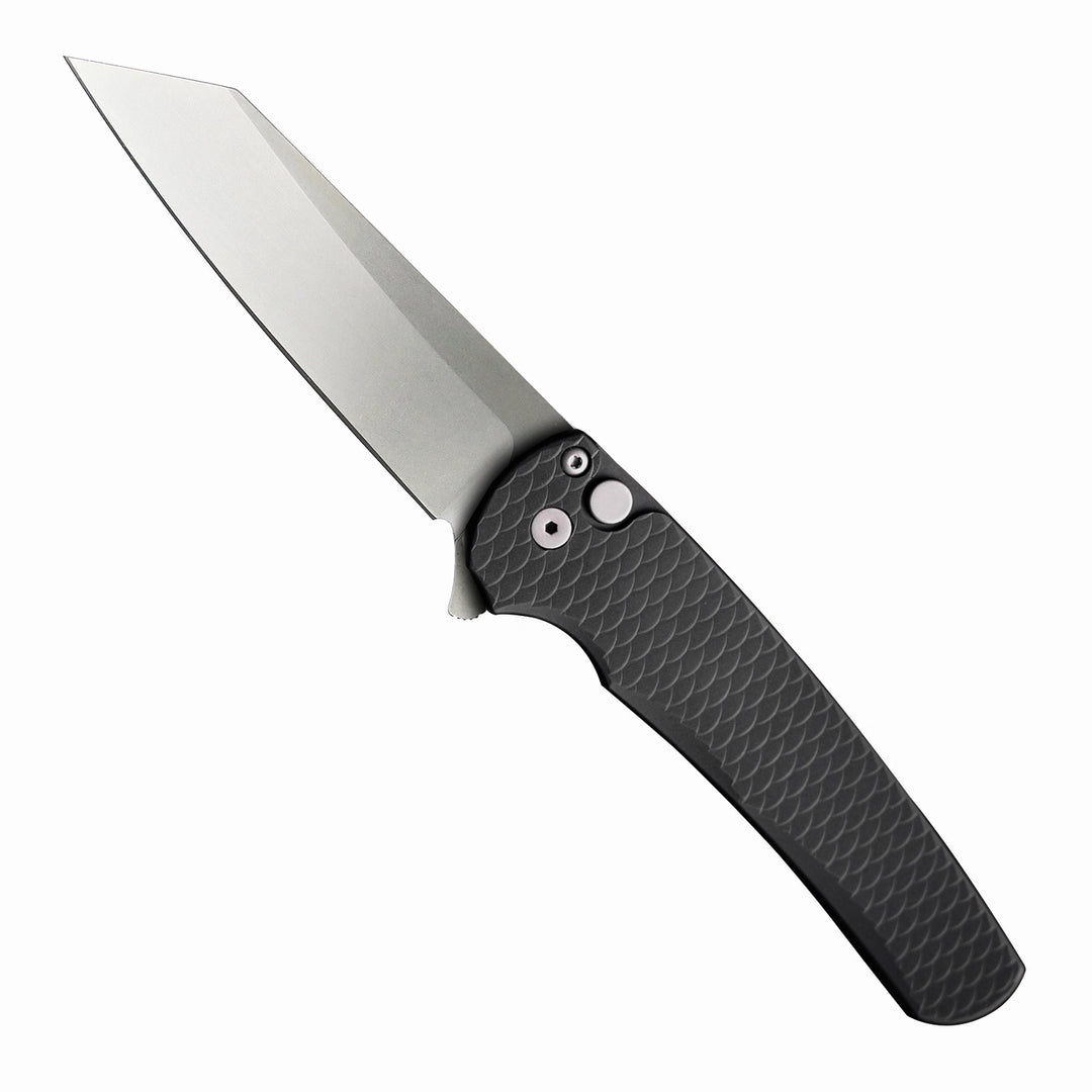 Pro-Tech Malibu Black Dragon Scale 5435 — Magnacut Stonewash Folding Knife