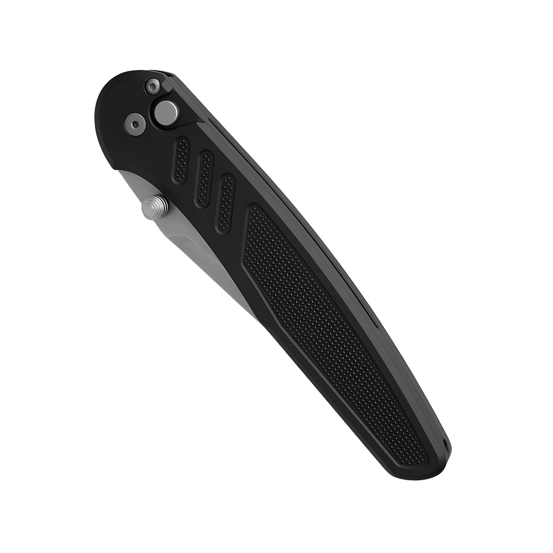 Pro-Tech Peace Neighbor Designed Avalon — Magnacut Satin Folding Knife, closed position