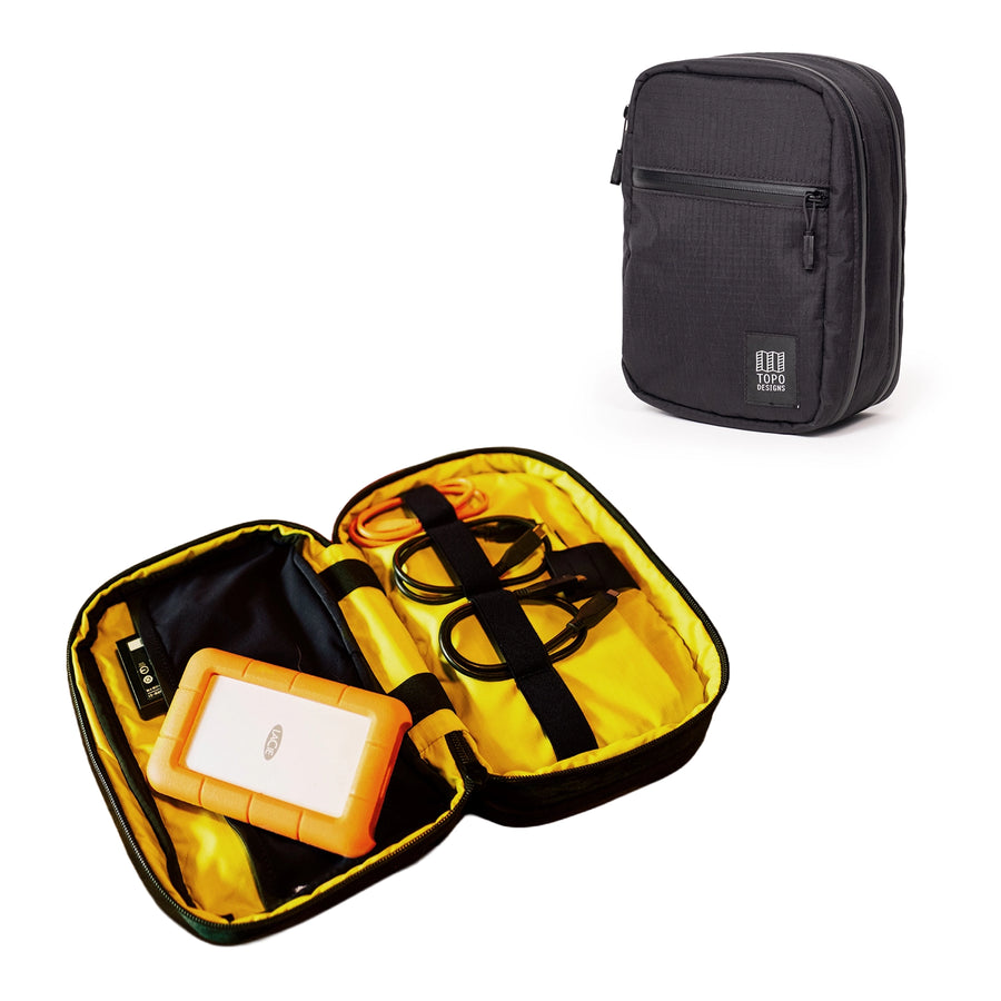 Topo Designs Global Pro Tech Case Backpacks and Bags for travel, everyday, outdoors Pro Black