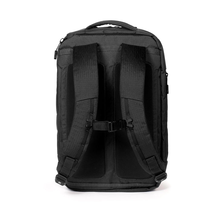 Topo Designs Global Pro Backpack - front view in Black