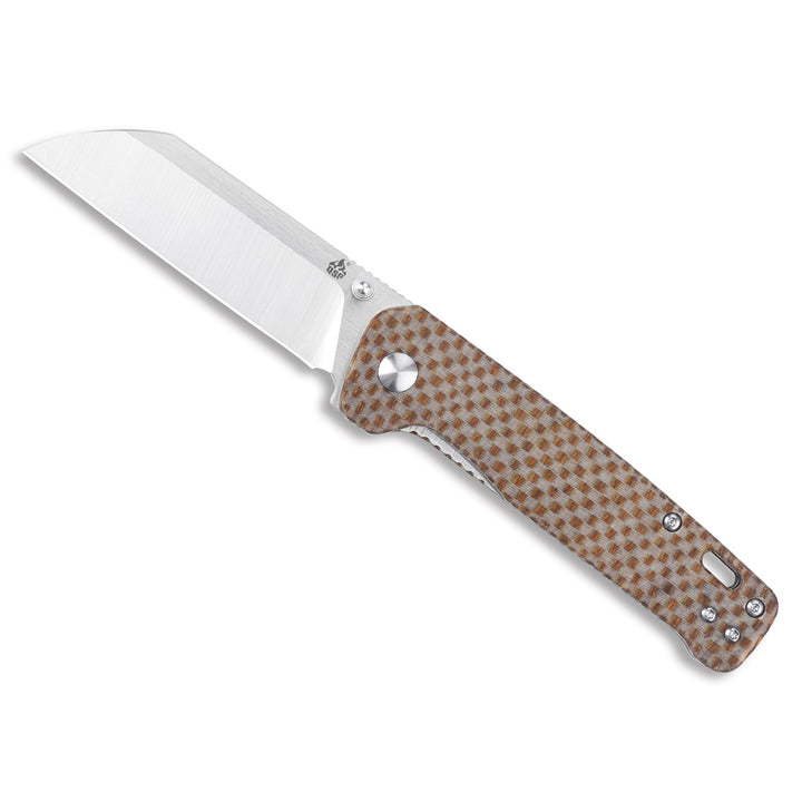 QSP Penguin Micarta Liner Lock (D2 Steel) - Open Box