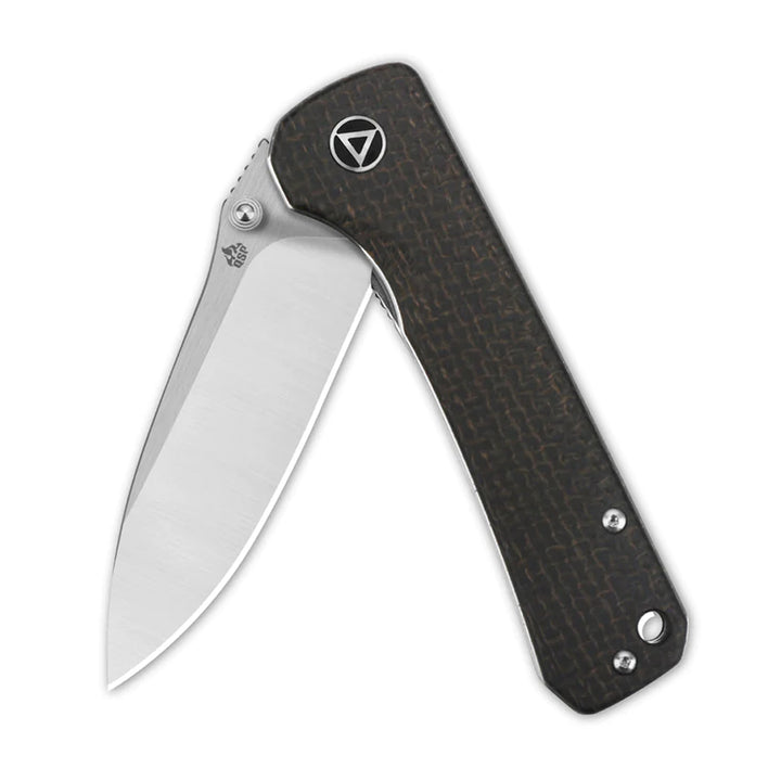 QSP Hawk Micarta Liner Lock Folding Knife