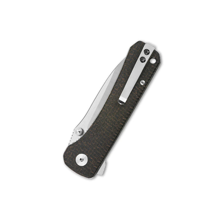 QSP Hawk Micarta Liner Lock Folding Knife