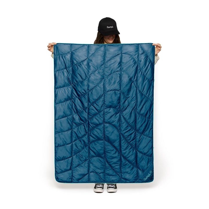 Rumpl Travel Puffy Blanket Deepwater