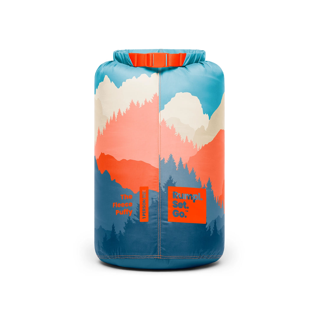 Rumpl Fleece Puffy Blanket 1P Teton Glow