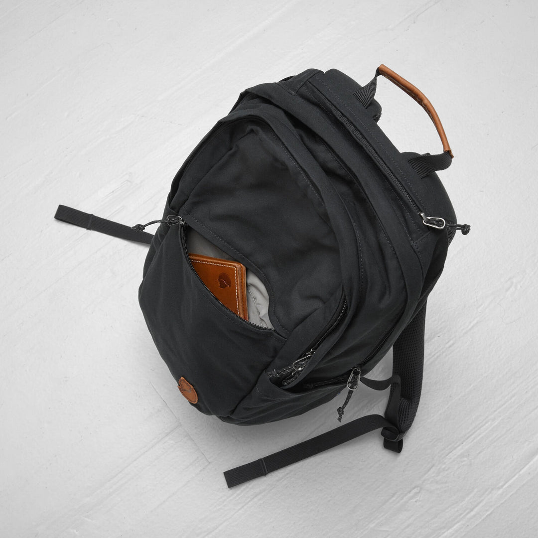 fjllrven raven 20l backpack black 20 Sports Basement and a zippered inside security pocket Fjallraven Raven 20 Backpack