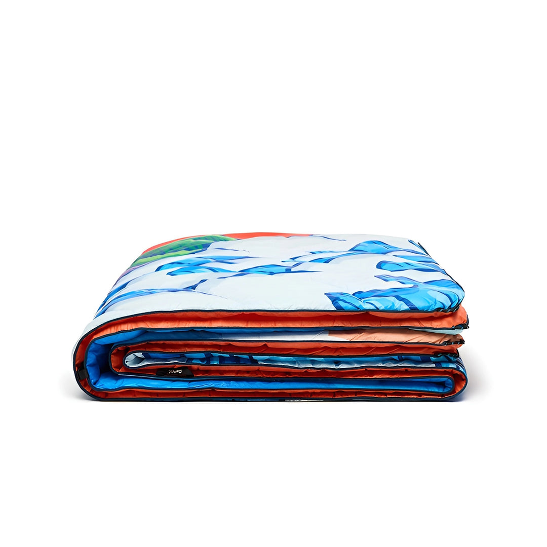 Rumpl Original Puffy 1P Blanket - Hokusai Great Wave