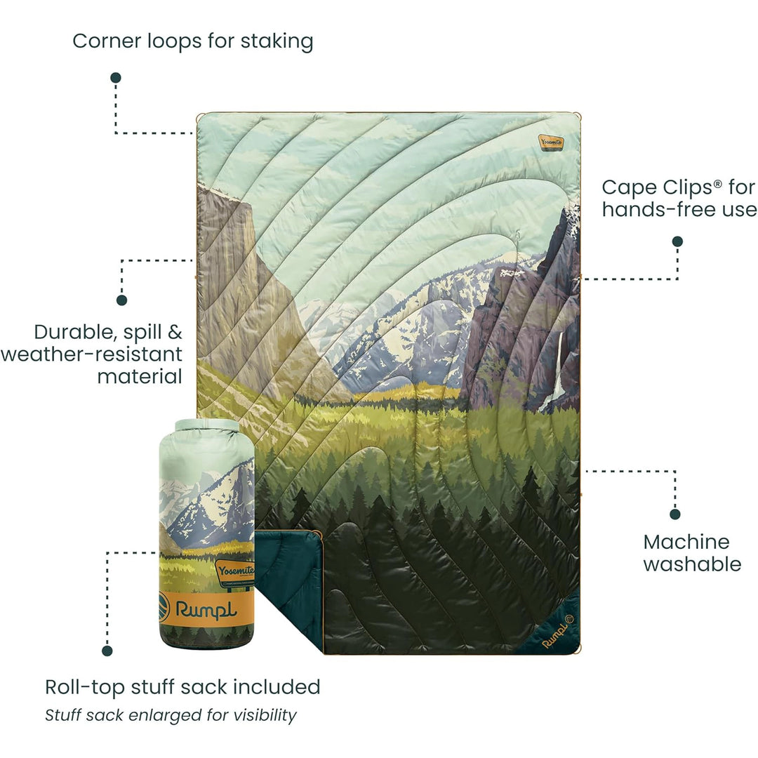 Rumpl Original Puffy Blanket 1P Yosemite