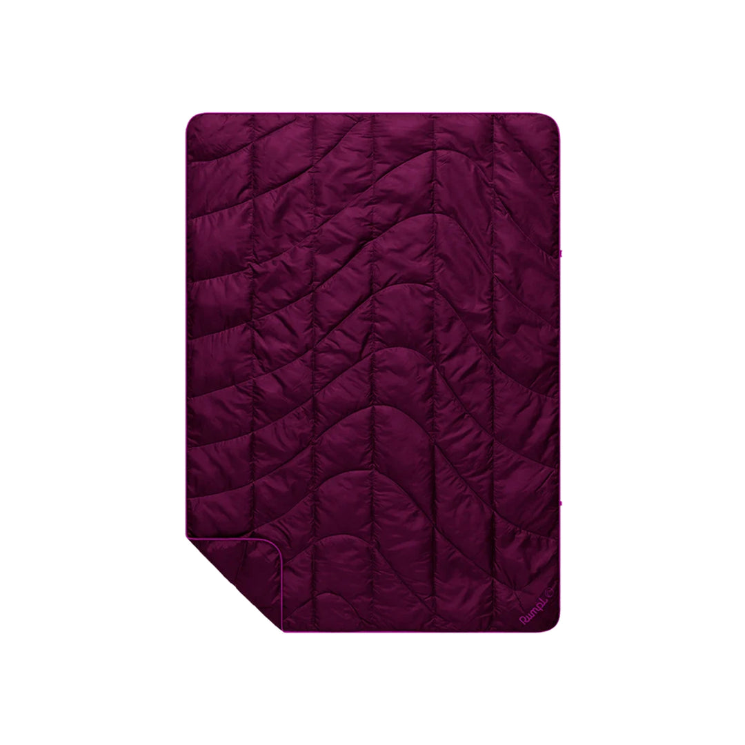 Rumpl Travel Puffy Blanket Plum