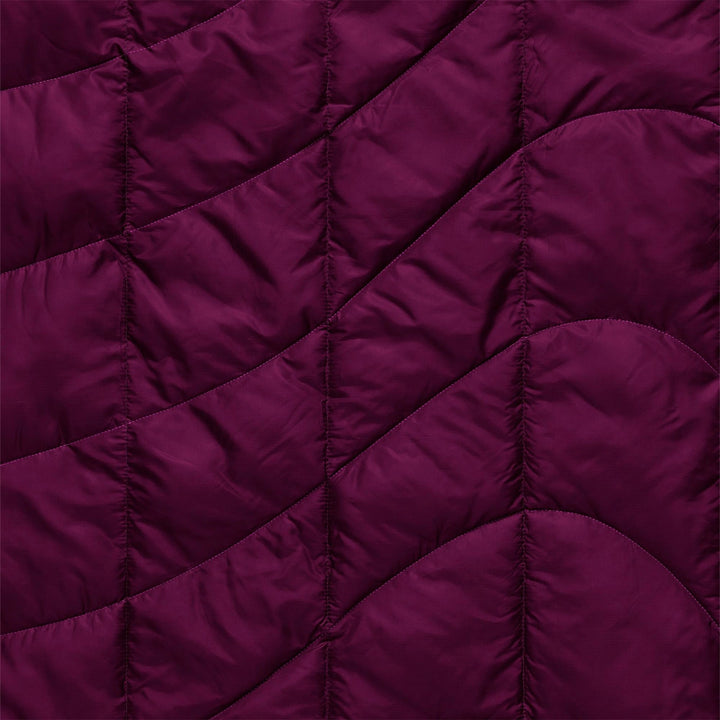 Rumpl Travel Puffy Blanket Plum