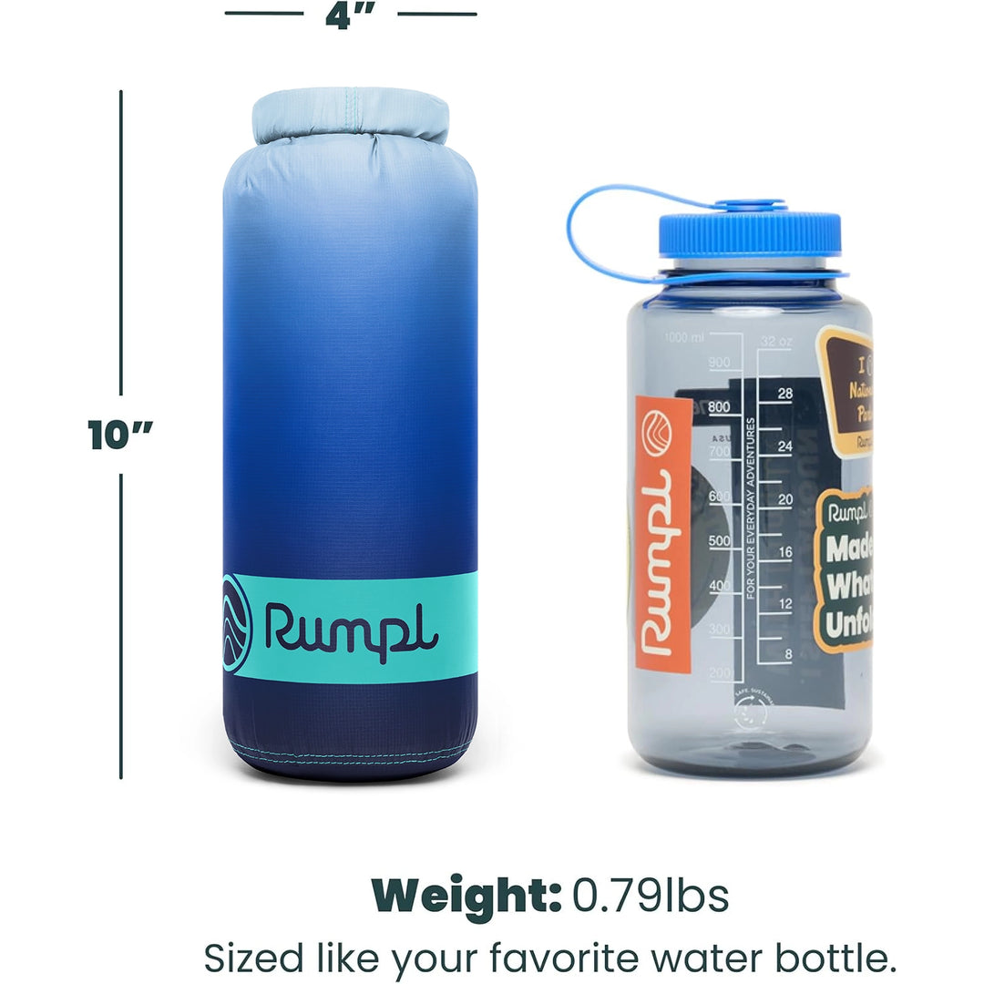 Rumpl Travel Puffy Blanket Burning Blue Fade