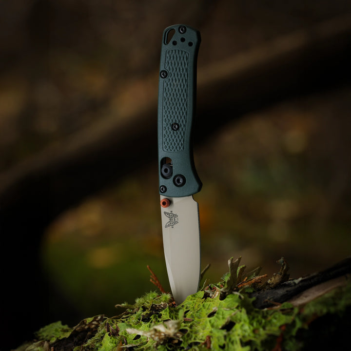 Benchmade Mini Bugout Taiga Green Grivory 533TN-2601