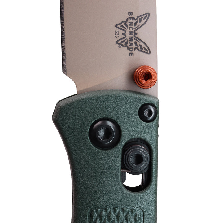 Benchmade Mini Bugout Taiga Green Grivory 533TN-2601