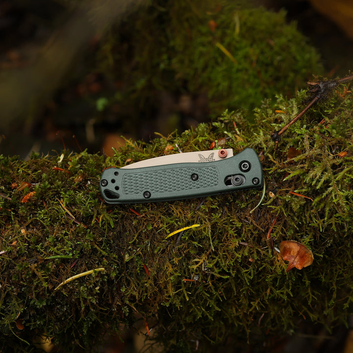 Benchmade Mini Bugout Taiga Green Grivory 533TN-2601