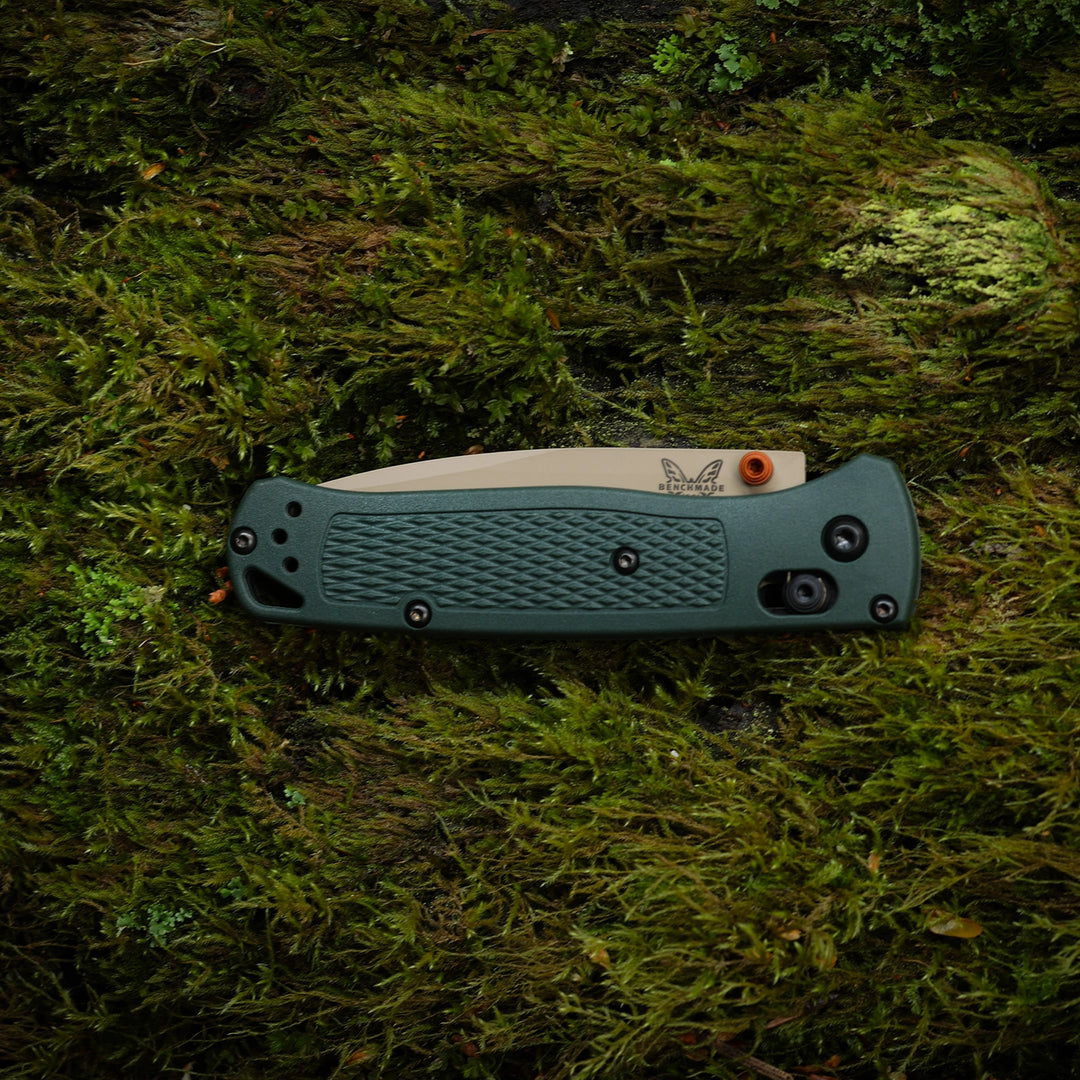 Benchmade Mini Bugout Taiga Green Grivory 533TN-2601
