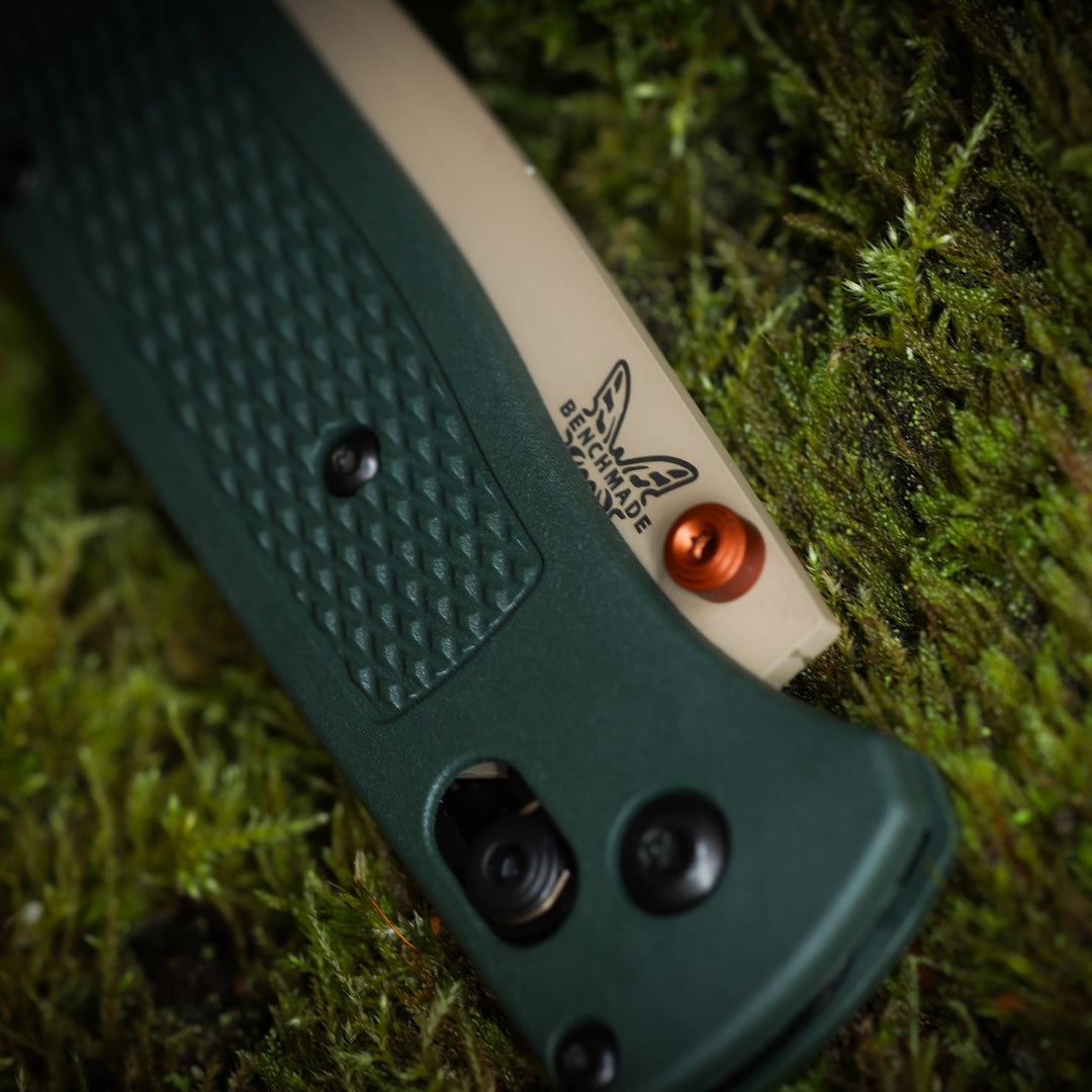 Benchmade Mini Bugout Taiga Green Grivory 533TN-2601