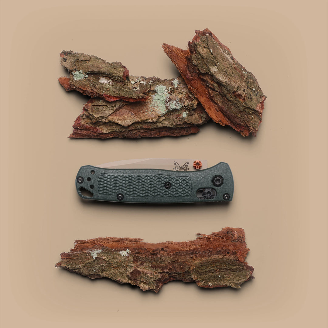 Benchmade Mini Bugout Taiga Green Grivory 533TN-2601
